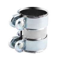2.0 Inch Car Turbo Exhaust Downpipe Low Carbon Stainless Steel Lap Joint Band Clamp