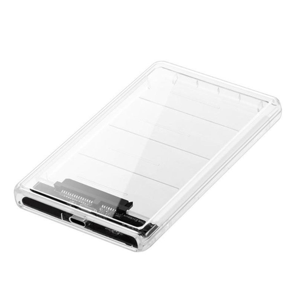 2.5 Inch Transparent Type-C To Sata 3.0 Hdd Case 2Tb Hard Drive Box Usb3.1