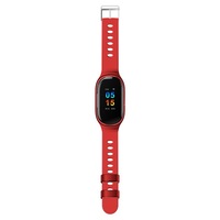 2 In 1 Lemfo M1 Wireless Bluetooth Sport Watch Wristband Red
