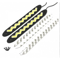 2 Pcs 10W 1000Lm 6000K White Cob Led Daytime Running Light Dc 12V