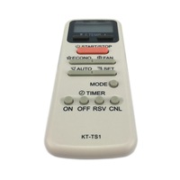 2 Pcs Air Conditioner Remote Control For Toshiba Wh-E1Ne Wh-D9S Wh-E1Be Ktdz002