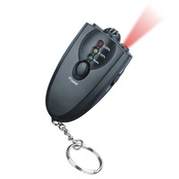 2 Pcs Led Breath Alcohol Tester(Black)