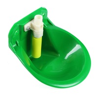 2 Pcs Plastic Automatic Water Drinker Waterer Pet Bowl For Goat Sheep Pig Piglet Livestock