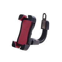 2 Pcs Universal 360 Degrees Free Rotation Abs Motorcycle Phone Bracket Mountain Bike Navigation Bracket Gps/Mobile Holder