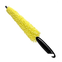 2 Pcs Universal Auto Car Rims Care Tire Wheel Washing Brush Plastic Handle Vehicle Wheel Cleaning Brush Washing Sponge