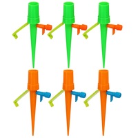 2 Sets Automatic Watering Irrigation Spikes Garden Plant Flower Bottle Sprinkler Drip Irrigation System