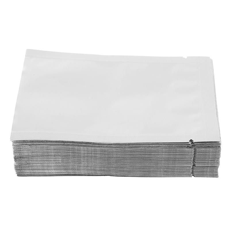 Buy 200Pcs 7X10Cm Aluminium Foil Open Top Bags Food Storage Packaging