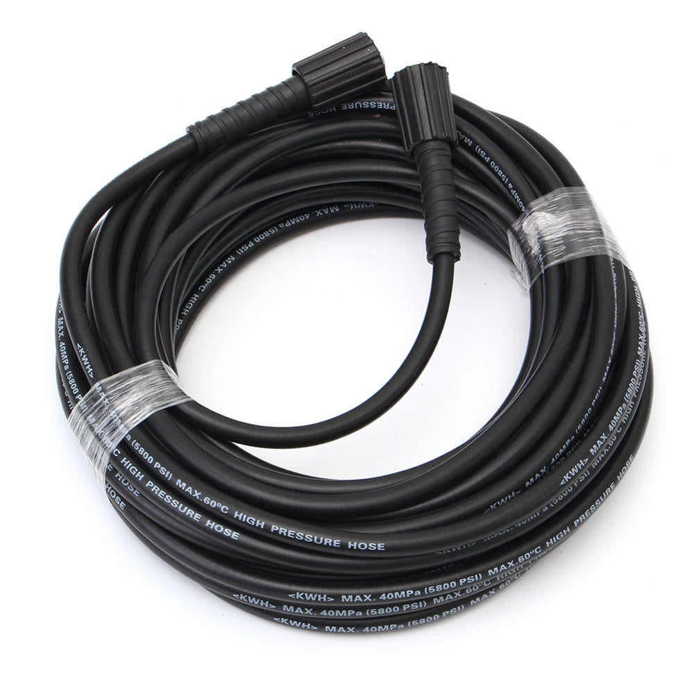20M 4500Psi High Pressure Washer Replacement Cleaner Hose With 14Mm Pump End Fitting