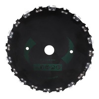 230Mm Brushcutter Incision Replacement Brushcutter Saw Blade With Chain For Trimmer Lawnmover