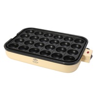 24 Holes Takoyaki Grill Pan Plate Cooking Octopus Ball Kitchen Maker Baking Mold