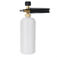 280X163X85Mm 1L High Pressure Cleaner Soap Snow Foam Lance Foamer Sprayer Car Washer Black