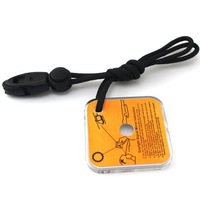 2Pc Edc Multifunctional Tool Heliograph Signal Mirror With Whistle Survival Emergency Rescue