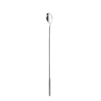 2Pc Stainless Steel Mixing Cocktail Spoon Long Tea-Drop Spoon Kitchen Stir Bartender Tools Home Kitchen Tableware