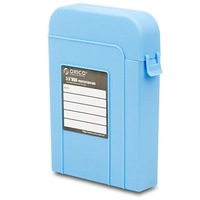 2Pcs 3.5 Inch Sata Hdd Case Hard Drive Disk Protect Cover Box
