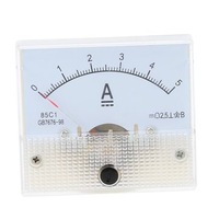 2Pcs 85C1-Dc5A/ 85C1-Dc10A Dc Ammeter Pointer Head Current Meter 04 Voltage