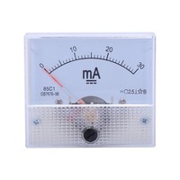 2Pcs Analog Current Panel Meter Ammeter