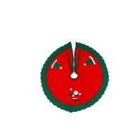 2Pcs Christmas Tree Decorations Carpet Party Ornament For Home Non-Woven Xmas