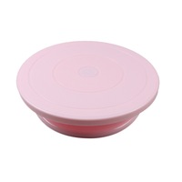 2Pcs Diy Cake Turntable Baking Mold Cake Plate Rotating Round Cake Decorating Tools Rotary Table Pastry Supplies