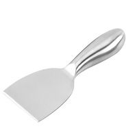 2Pcs DrinkandArt Stainless Steel Cheese Knife Fork Spreader Spatula Butter Knives Kitchen Cutter