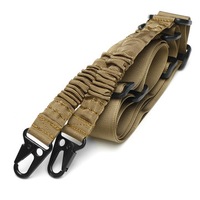 2Pcs Edc 2 Point Multi-Use Two Point Gun Sling String Clip Cs Tactics Gadget 2.16M