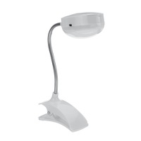 2Pcs Flexible Reading LED Light Clip-on Beside Bed Desk Table Lamp Book Lamp