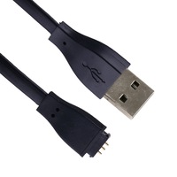 2Pcs For Fitbit Force Smart Watch Usb Charger Cable Length: 27Cm