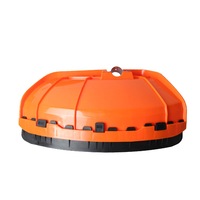 2Pcs Guard Shield Cover for Strimmer Brush Cutter with Connecter Grass Trimmer Head (Random color)