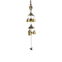 2Pcs Metal Bell Wind Chimes For Wall Hanging Home Outdoor Balcony Garden Yard Patio Decoration