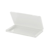 2Pcs Disposable Mask Storage Box Mask Holder Dust-Proof Moisture-Proof Band-Aid Bill Temporary Organizer