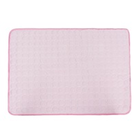 2Pcs Pink Pet Summer Cooling Mat Cold Gel Pad Comfortable Cushion For Dog Cat Puppy Decorations