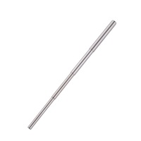 2Pcs Reusable Stainless Steel Drinking Straws Straight Eco Friendly Retractable Drink Straws+1Xcleaning Brush+1Xbag