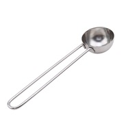 2Pcs Stainless Steel Handle Coffee Scoop Thicken Coffee Tea Measuring Scoop Multifunctional Ground Coffee Measuring Spoon