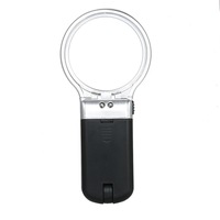 2Pcs Th7006 Desktop Handheld Magnifier Adjustable Angle Reading Loupe Watch Repair Magnifying Glass