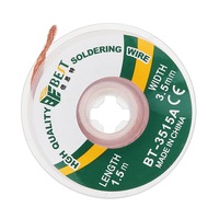2Pcs Tin Lead No-Clean Braid Solder Remover Wick Wire For Electrical Soldering