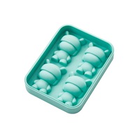 2Pcs/Set Rabbit Shape Cube Silicone Ice Mold Chocolate Jelly Tray Maker Diy Food Tools Gift
