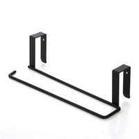 2Pcs Towel Holder Hanging Kitchen Roll Paper Organizer Storage Rack Hanger