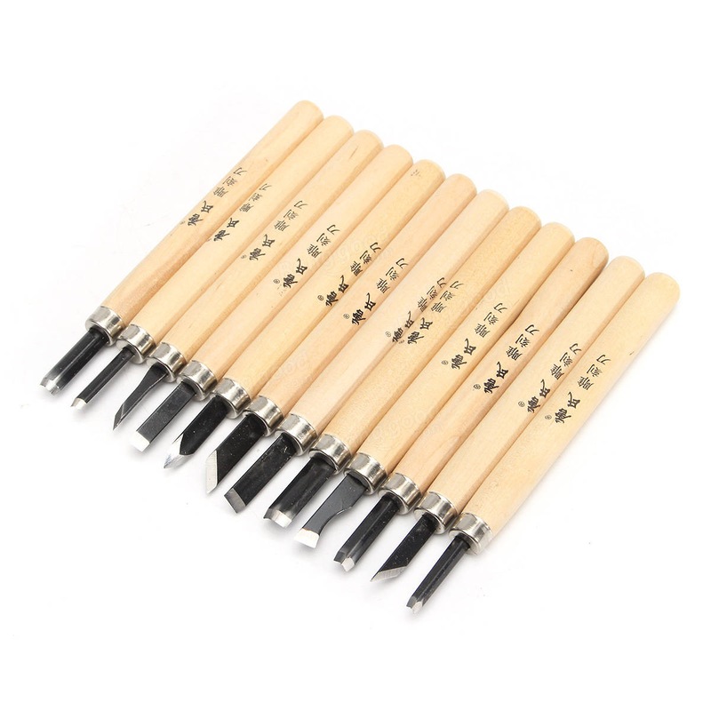 Buy 2Set 12Pcs Wood Carving Hand Chisel Tool Set Wood Working ...