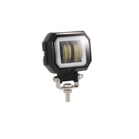 3 Inch 13W 1000Lm 6000K Dc 10-80V Ip68 Motorcycles Square Shape Led Work Lights