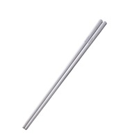 3 Pair Korean Stainless Steel Titanium Plating Gold Rose Gold Flat Chop Sticks Sushi Hashi Chopstick Tableware