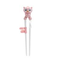 3 Pair Of Pink Red Cute Rag Cubs Learning Training Chopsticks Kids Children Chinese Chop Sticks Learning Kitchen Accessories