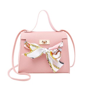 3 Pcs Bag Korean Version Of Lychee Pattern Scarf houlder Messenger Mobile Phone Bag