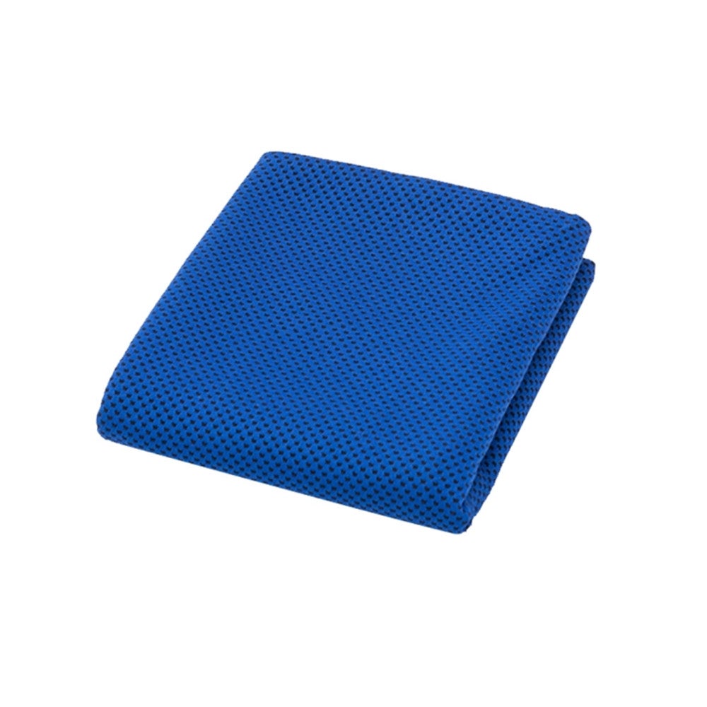 3 PCS Microfiber Fabric Gym Sports Towel Enduring Ice Towel Size: 30*100cm(Dark Blue)