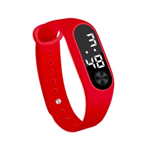 3 Pcs Simple Watch Hand Ring Watch Led Sports Fashion Electronic Red