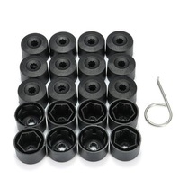 3 Set 20Pcs Wheel Bolt Cap Lug Nut Cover Fits Chock For Car Vw Golf Jetta