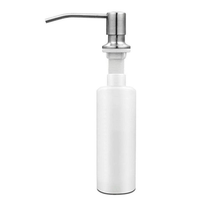 300Ml Stainless Steel Sink-Mounted Liquid Soap Dispenser Kitchen Bathroom Bottle