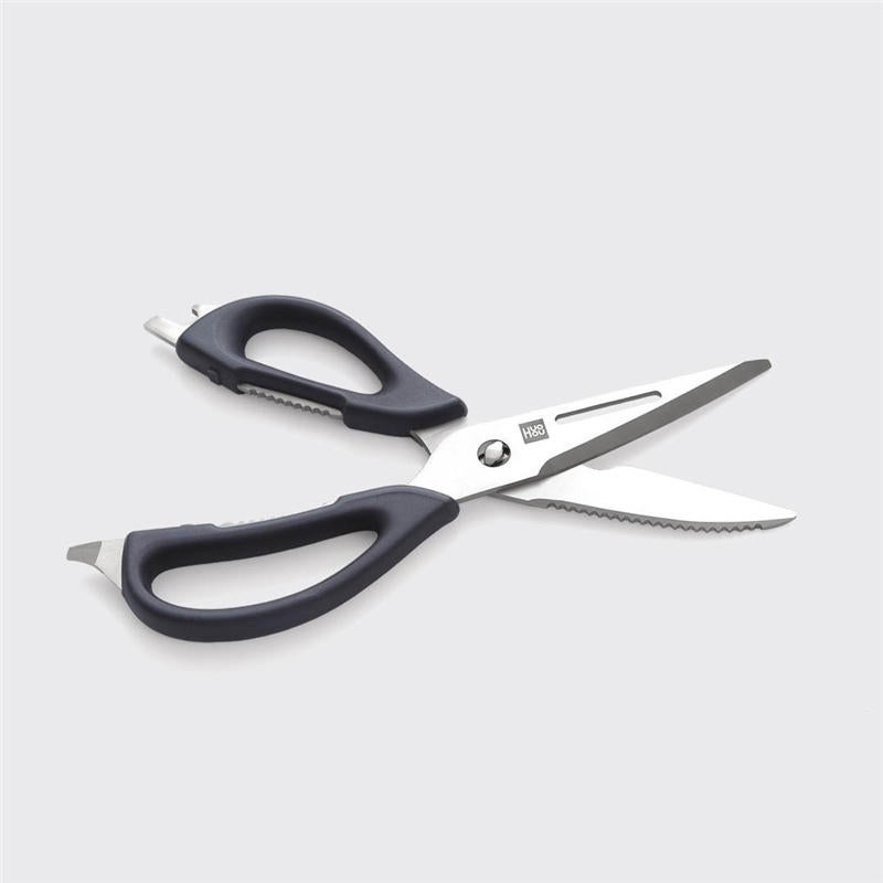 30Cr13 Stainless Steel Kitchen Scissors Sharp Sets Non-slip Tool Kit Fruits Meat Scissors Pruning Scissor