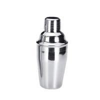 350Ml Cocktail Shaker Mixer Maker Drink Stainless Steel Home Bar Bartender Silver