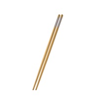 3Pair Stainless Steel Tablewareful Length 22.5Cm Reusable Chopsticks Dishware Mirror Gold Antiskid Household Metal Chinese