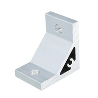 3Pcs 90 Degree Aluminium Angle Joint Corner Connector Bracket For 4040 Aluminum Profile
