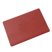 3Pcs Nordic Household Leather Placemat Hotel Restaurant Western Place Mat Rectangular Waterproof Oil-Proof Placemat